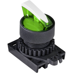 TruComponents 660034 Selector Toggle Green 2 x 45 &#xB0;