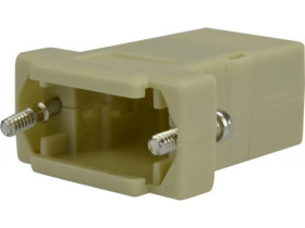 Obudowa złącza D-Sub 9-pin plastikowa szara na kabel 43.5078