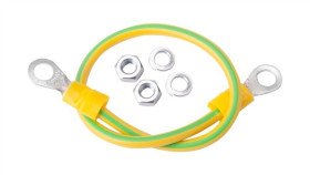 Komplet Zestaw Uziemienia Kabel Przewód Linka Uziemiająca Lgy 4 Mm2 0,22M...