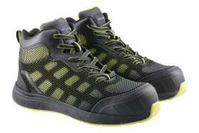 DOSSE trzewiki ochronne S1P SRC czarno/zielony 39