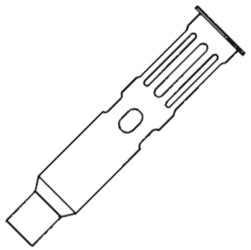 Dysza do rozlutowywania, numer: 60 01 52, rozmiar: 4.7mm, do użytku z: Lutownica WP 60, typ: Gorące powietrze,