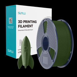 SUNLU High Speed PLA+ 1.75mm 1kg Olive Green / Zielony oliwkowy