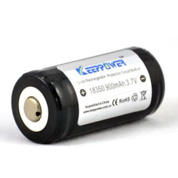 akumulator Keeppower 18350 Li-ion 900 mAh z zabezpieczeniem