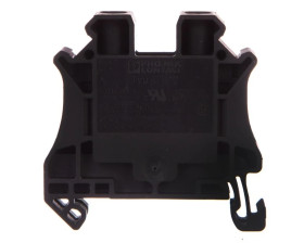 Złączka szynowa przepustowa 2-przewodowa 10mm2 czarna Ex UT 10 BK 3046320 /50szt./