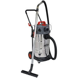 Sealey PC380M Vacuum Cleaner Ind Dust-Free Wet/Dry 38L 1500W/230V S/Sdrum