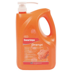 Swarfega&#xAE; SOR4LMP Orange Solvent Free Hand Cleanser 4L Pump Bottle