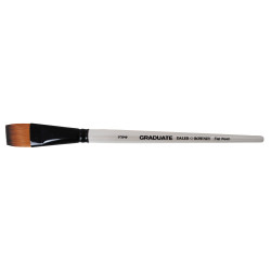 Daler Rowney Graduate Flat Wash Short Handled Brush Size 3/4