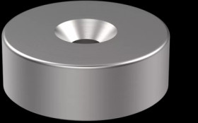 Magnet, PA, (Ø x H) 23 x 8 mm, 300790