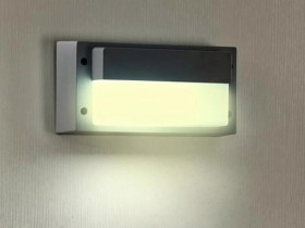 Oprawa elewacyjna LED Barr 9W WW szara