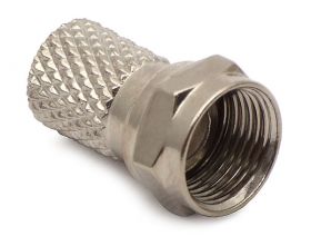 Złącze antenowe typu "F" skręcane na kabel koncentryczny RG6