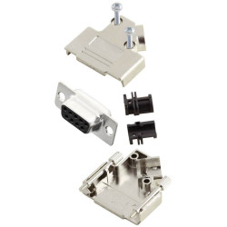 MH Connectors MHDTZK15-DB15S-K D-SUB Receptacle 15-Pin Solder Bucket