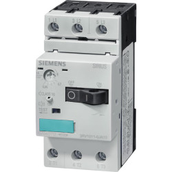 Siemens 3RV1011-0GA10 SIRIUS 3RV1 Circuit Breaker Max 690V 50/60Hz 0.45-0.63A