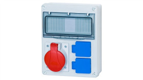 Rozdzielnica Budowlana Sycylia 1X5p 32A 2X2p+Z 8 Modułów Italine Ita00118...