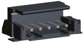 Wtyk PCB 5-pinowe raster: 2.0mm -rzędowe TE Connectivity Montaż powierzchniowy 4.0A 125.0 V.
