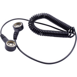 Quadrios 1903EC017 Quadrios ESD earth cable 1.80 m 10 mm stud socket ESD PG