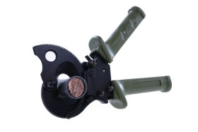 Nożyce zapadkowe do cięcia kabli i przewodów / Obcinaki zębatkowe do kabli / KT-3