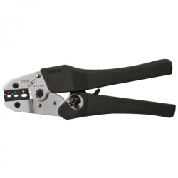 Praska ręczna do izol. końcówek cienkościennych 0,5-6 mm2, 210761, Haupa