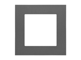 SIMON 55 Ramka 1 pojedyncza LINE grafitowy mat TR1/116 KONTAKT SIMON
