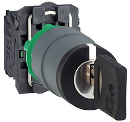 Schneider Electric XB5AG33C0 Przełącznik kluczykowy 1 szt.