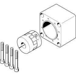 Zestaw osiowy FESTO EAMM-A-D100-120G 2449341