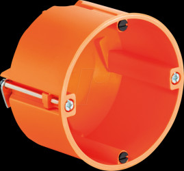 9068-01 One-gang box for thin panelling