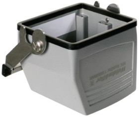 Grommet housing, size B32, die-cast aluminum, M32, straight, longitudinal bow locking, IP65, 1788500000