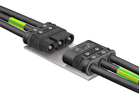 Złącze wielostykowe przemysłowe 3-pinowe Montaż na kablu Wtyczka Staubli