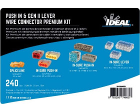Złącze 2,3,4,5,6,8-żyłowe Ideal Industries rozmiar żyły 4mm² Dźwignia, Wciskane
