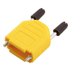 Encitech 6353-0105-01 DPPK09-Y-K D-Sub Housing 9-pin Yellow Plastic