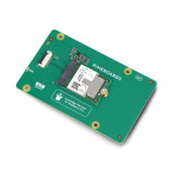 Pineboards Pi Hat AI! - adapter Coral TPU PCIe M.2 E-key do Raspberry Pi 5