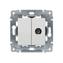 DANTE Gniazdo antenowe TV białe 450453