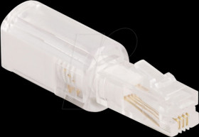 88169 Anti-twist protection for telephone cable, RJ10, white