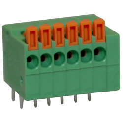 Camblock Plus CSTBP254H/6 2.54mm Horizontal Screwless Terminal Block 6p