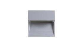 Oprawa Schodowa Led Vt-1172 3W 4000K 210Lm Kwadrat Szary 1401