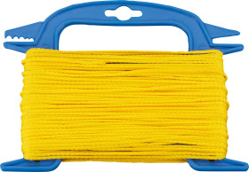 Sznur polipropylenowy pleciony (Ø x D) 3.5 mm x 30 m dörner + helmer 190309 żółty