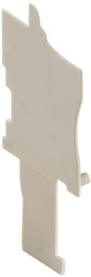 End/Intermediate plate for terminal block, 1508420000