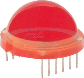 LTJ-811HR dioda LED JUMBO 20mm czerwona LITEON