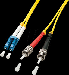 47462 Fibre optic cable LC/ST OS2 9/125µm 3m