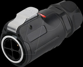 IC01-24P401 Industrial connector - S1 - Power, 4-Pin