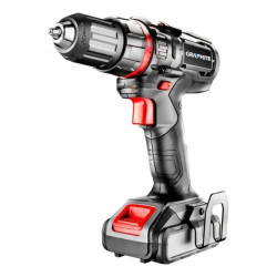 Wiertarko-wkrętarka akumulatorowa 18V Li-lon 1,5Ah dioda LED 58G224