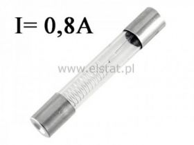 Bezpiecznik do mikrofali 0.8A / 5KV 40mm