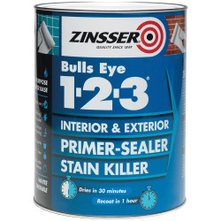 Zinsser ZN7040001E1 Bulls Eye® 1-2-3 Primer &amp; Sealer Paint 500ml