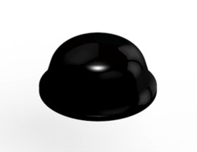 Stopki samoprzylepne grubość: 5.9mm Biały średnica: 11.2mm Półkolisty Przyklejanie 3M