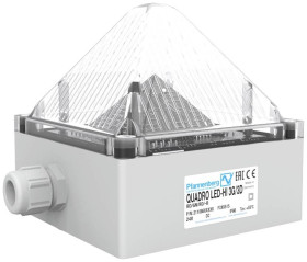 Lampa migająca Pfannenberg QUADRO LED-HI 3G/3D przejrzysty 24 V/DC