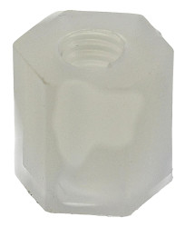 Kołek dystansowy gwint M3 x M3 długość 6mm Nylon 66 Żeński/żeński Sześciokątny RS PRO