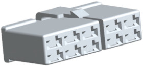 Obudowa do konektorów zaciskanych 10-pinowe Naturalny 49mm