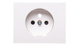 K.1 Płytka Czołowa Gniazda Z/U Z Przesłonami Śnieżnobiały 3965757009