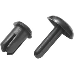 Expanding rivet, hole Ø 4 mm, L 5 mm, PA, for plate thickness 2.2 - 3.5 mm, BYB-3-18H9524