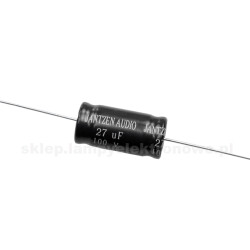 Kondensator 27uF/100V Bipolar Axial EleCap Jantzen
