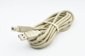 Przyłącze komputerowe drukarkowe USB A / USB B 2,0 długość 1m